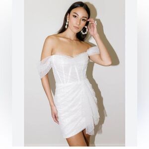 By Watters Little White Dress Gibson